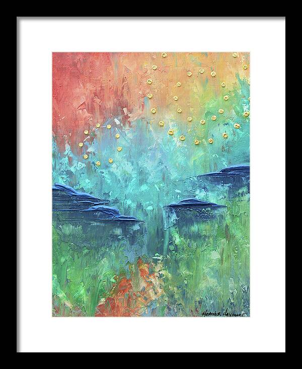 Burst of Happy - Framed Print