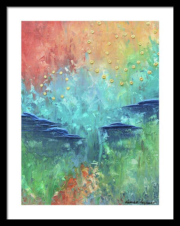 Burst of Happy - Framed Print