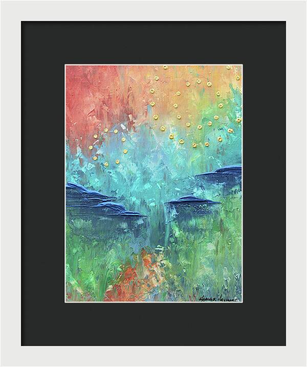 Burst of Happy - Framed Print