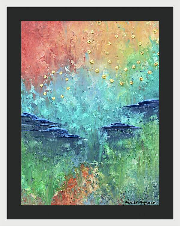 Burst of Happy - Framed Print