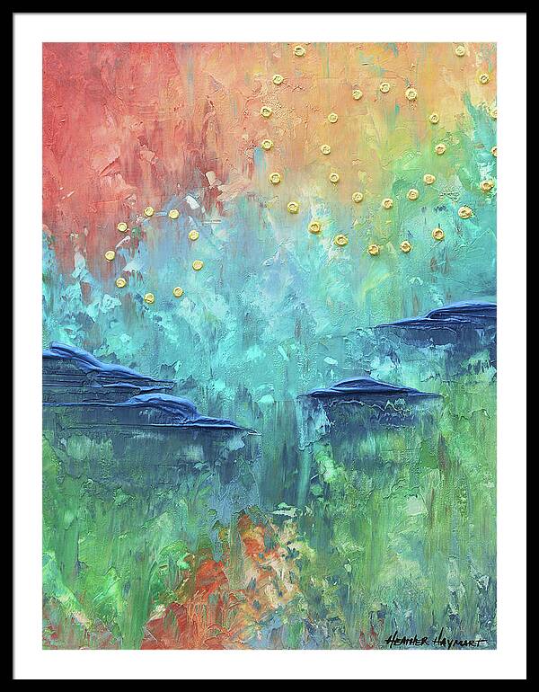 Burst of Happy - Framed Print