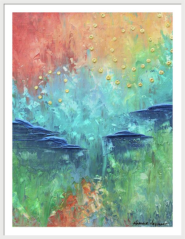 Burst of Happy - Framed Print