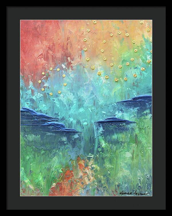 Burst of Happy - Framed Print