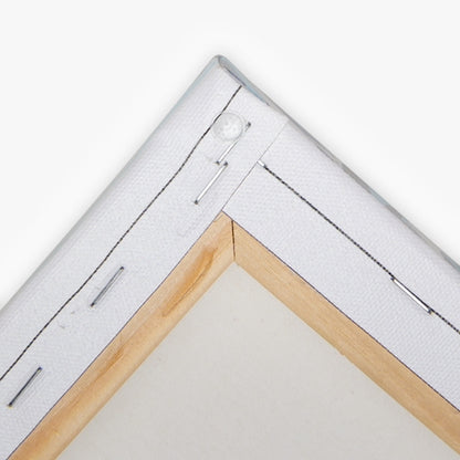 back of canvas with rubber bumper