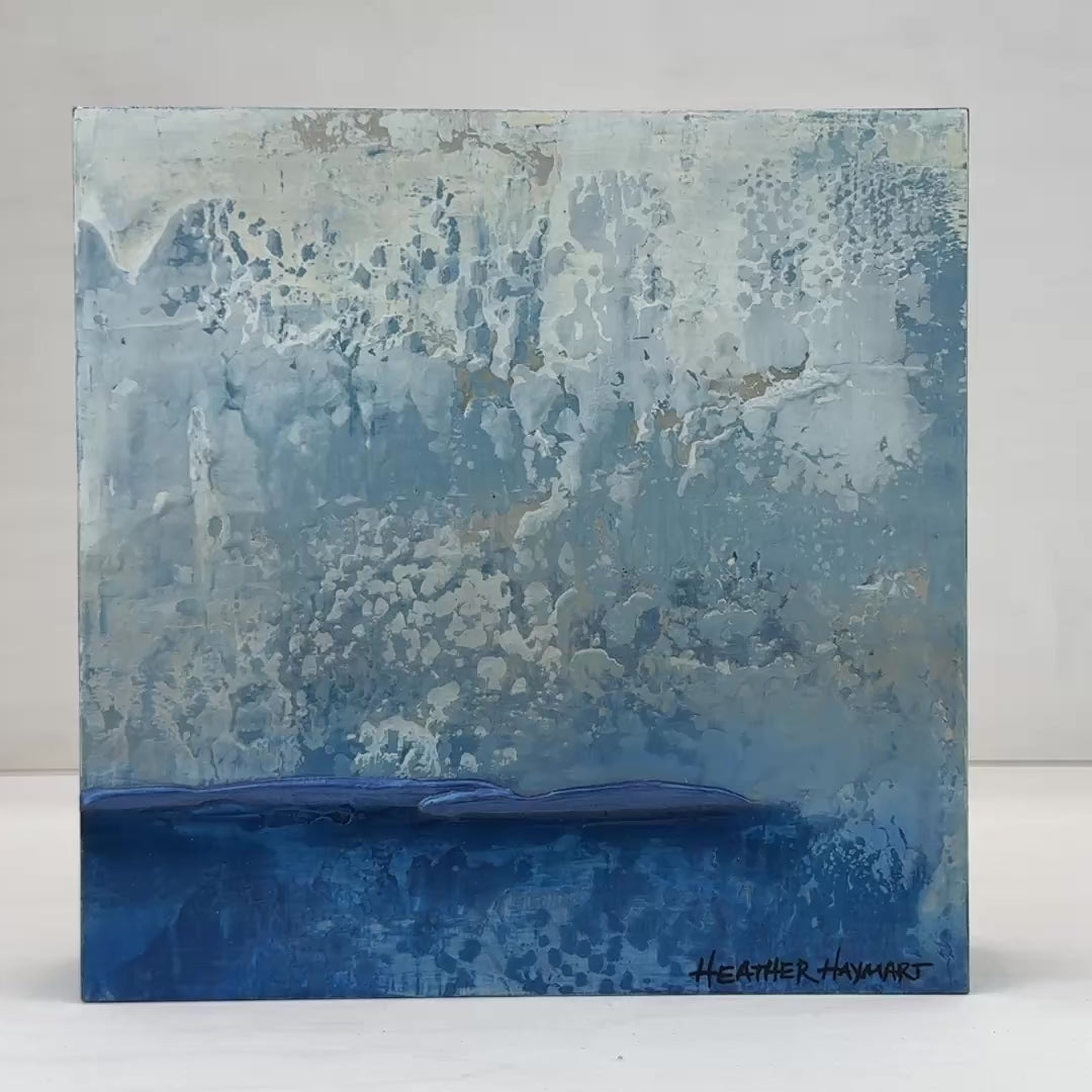 Video of painting called Cool by Heather Haymart