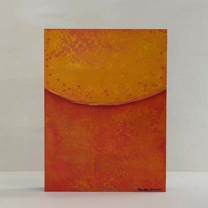 Rainbow Series Orange #9 - original art
