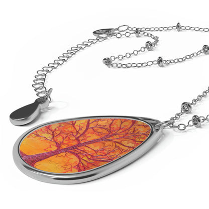 Art Necklace - Untouchable Warmth